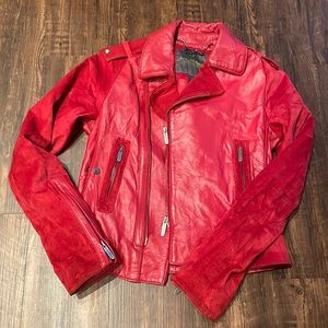 Zac Posen Leather Jacket